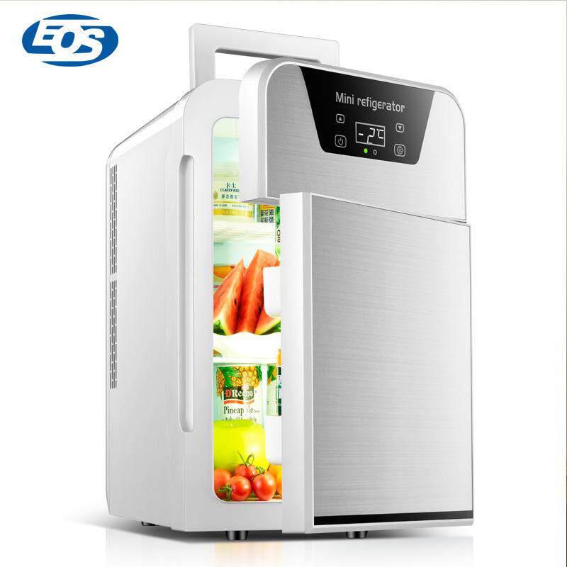 22L车载冰箱迷你小冰箱双核双门小型家用学生宿舍车家两用冷藏箱