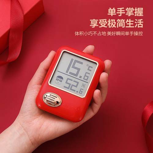 新款温m计室内家用精度准温湿温湿度计度计高精度干湿温婴儿房ini