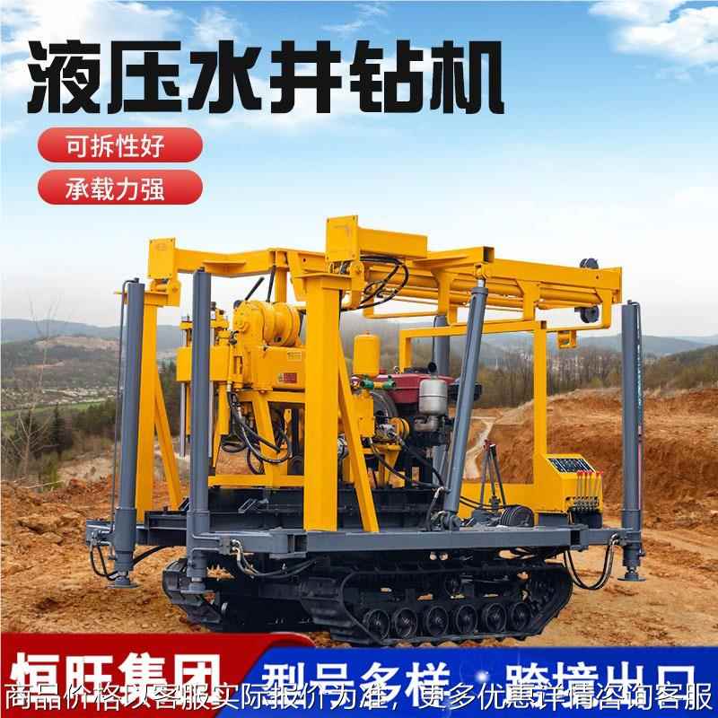气动钻井机小型深井打井设备钻井机水井钻机家用液压打井机厂家