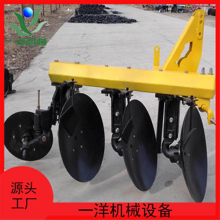 新款农用圆盘犁 加重款小鱼犁 深翻犁 拖拉机带的耕地犁哦