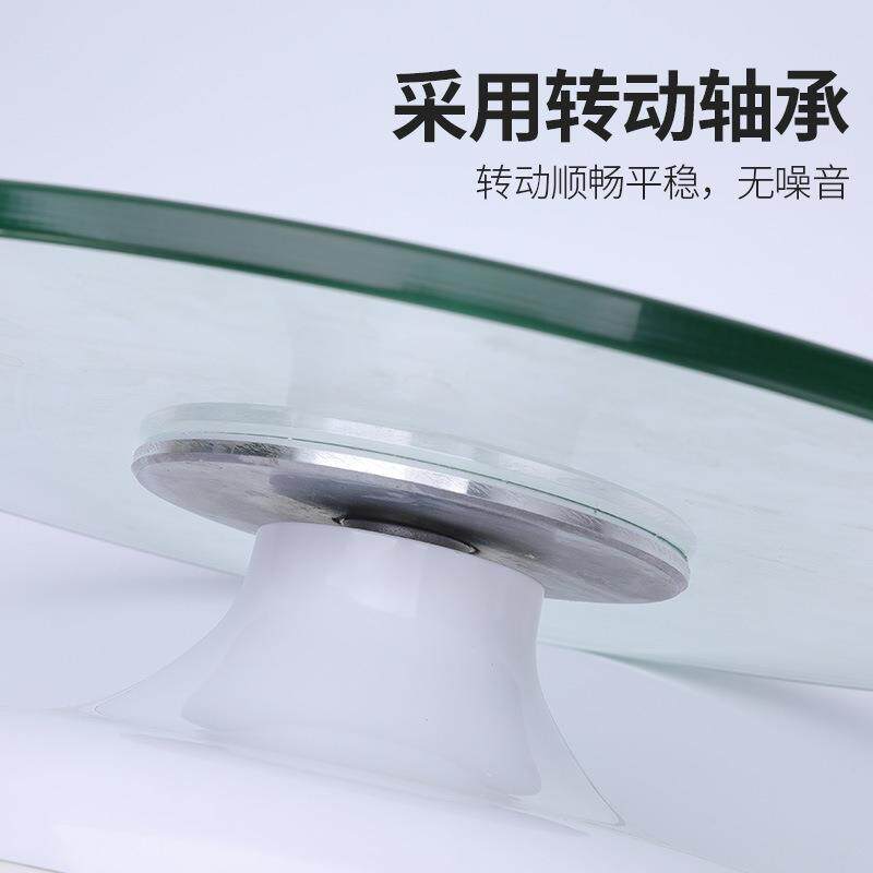 跨境玻璃裱花转台旋转蛋糕烘焙模具工具裱花台 蛋糕转台现货