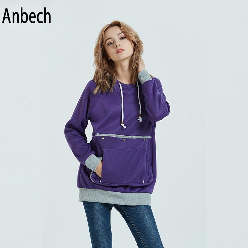 Loose Large Pocket Hooded Sweatshirt Casual Pullover