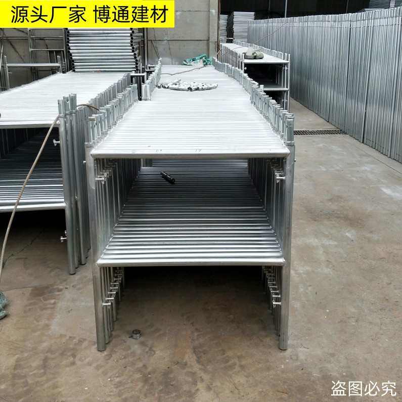 建筑架子脚手架1脚手厂家直销栏架米活动架手工地半层围架子护栏图片