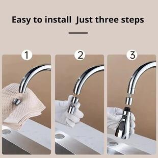 Boosting Splash Prevention 1pc Modes Extender Three Faucet