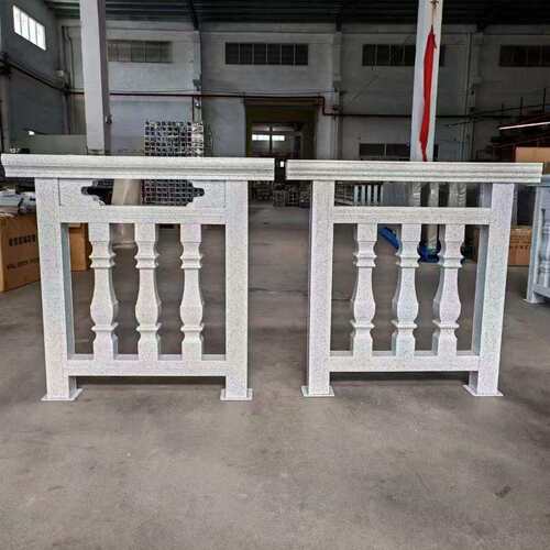 仿石栏杆铝合金仿大理石阳台护栏别墅楼梯扶手自建房露台罗马柱围