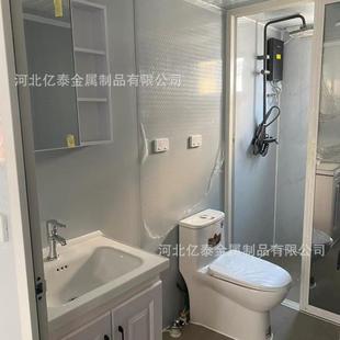 出口翼折叠拓展集装 箱可移折动户外叠三双房合一34583临时住人集