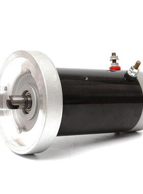 电动叉车专用12/24V直流电机 800W永磁有刷电机 液压系统驱动马达