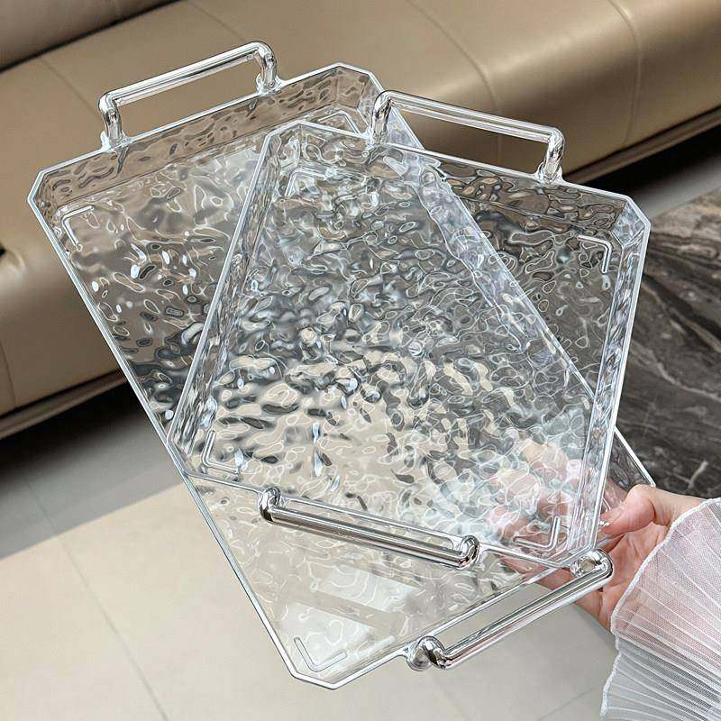 家用茶盘高档2025新款放水杯茶杯置物盘高颜值托盘面包零食水果盘,餐饮具,餐用托盘,淘宝优惠券,粉丝福利购,淘宝优惠卷