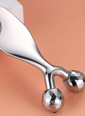 2 IN 1 3D Facial Massager & Gua Sha Massage Tool Cold Roller