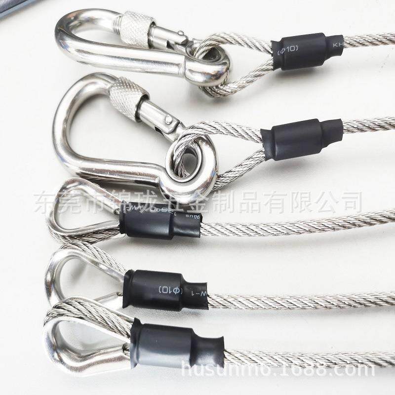 吊灯不锈钢丝绳1.5mm灯具钢丝绳面板灯吊具钢丝绳灯具绳熔断