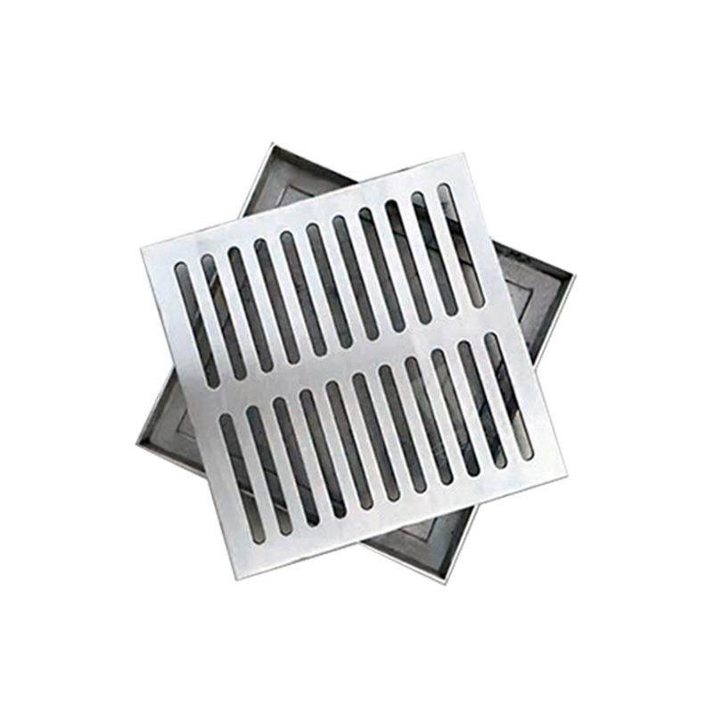 304锈钢形井盖下沉式装饰隐窨不井盖方形圆形01雨IBU水2篦子厂家