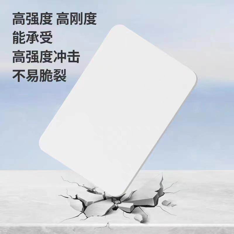 PVC发泡板浴室橱柜板广告雕刻板木塑板黑色PVC板浴室亚克力板