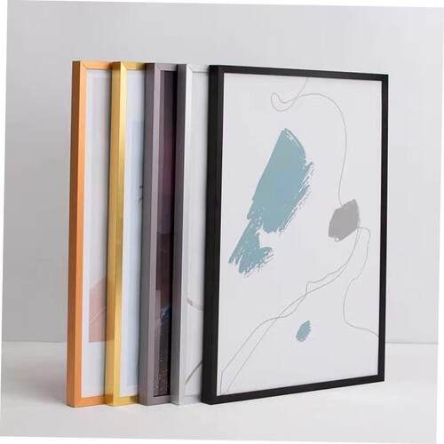 poster , photo , wooden art picture frame, square相框/画框