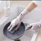 Kitchen Waterproof Gloves Cleaning Latex Housework