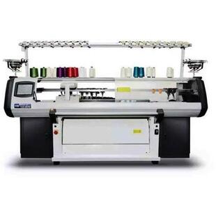 威特全自动电脑横机双系统高速高效回转毛衣编织机织领机围巾