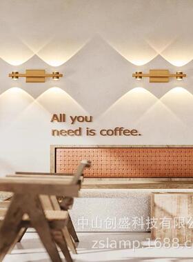 新款壁灯简约灯卧室床头玄家用客厅背景墙上75275灯道楼梯过关灯