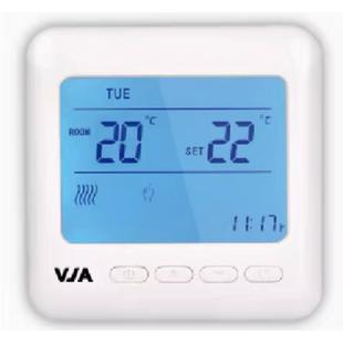 唯嘉控制V283T水地暖执行液晶温控器开关面板电热驱动器地暖温控