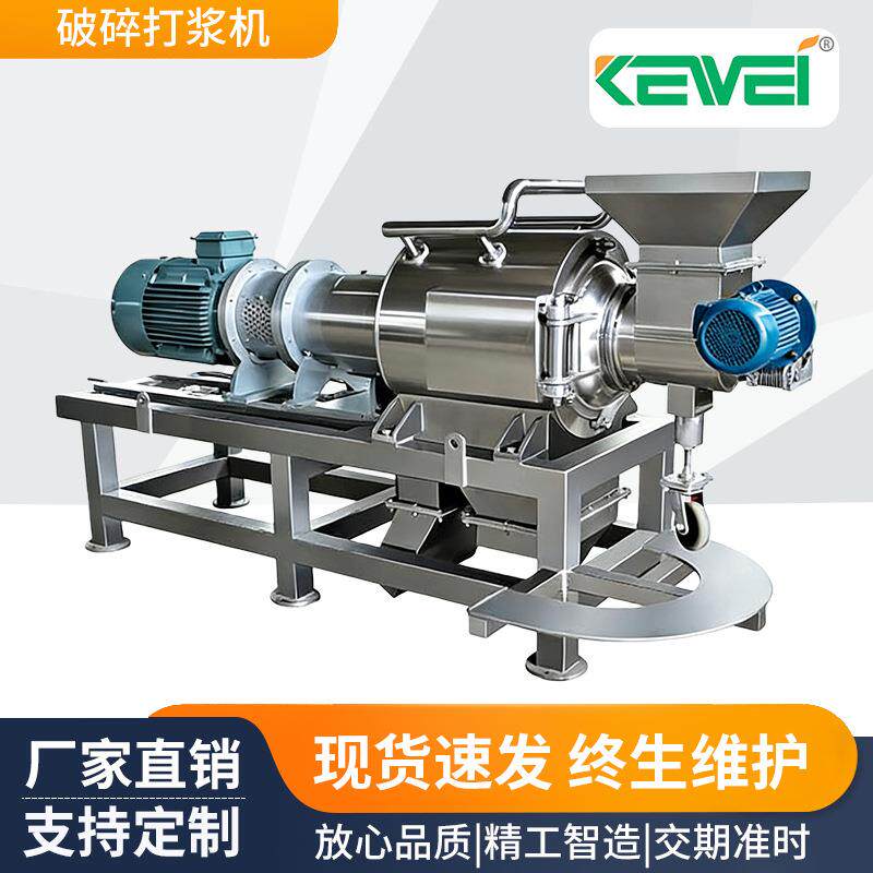 生产LDJ型破碎打浆机水果蔬菜颗粒破碎打浆机红枣西红柿打浆机