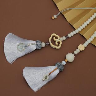 新款汽车车挂件车吊饰车载香熏香水菩提平安女后视内镜载装男饰手