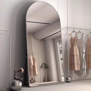 5mm超白全身镜显瘦可调节全身镜落地镜女服装店防爆大尺寸试衣镜