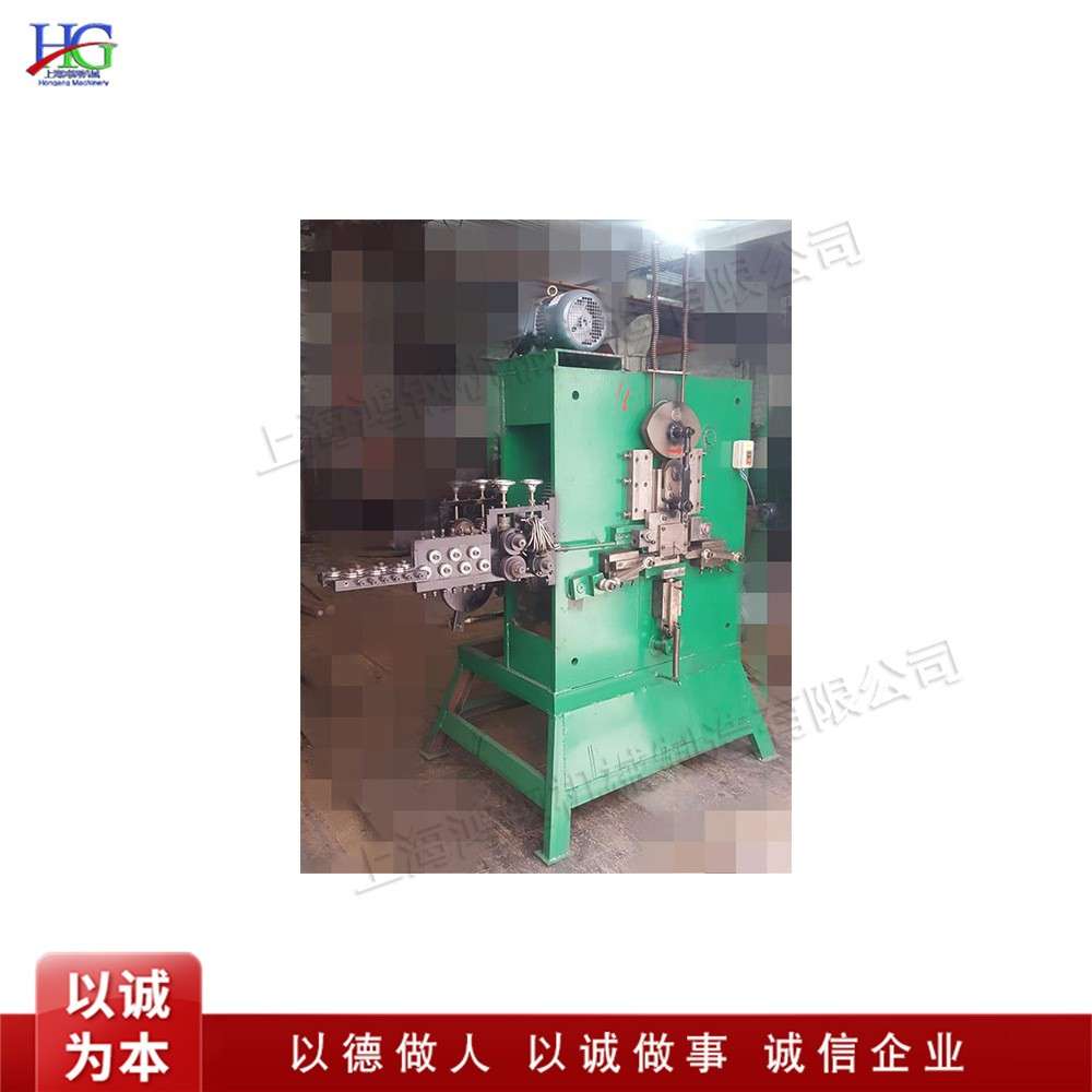 自动送料切料设备 金属铁线打扣折弯机 S形弹簧制品牛头勾成型机