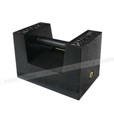 铸铁砝码锁形法码标准电梯配重地磅20kg25kg50kg1000kg5公斤-2吨