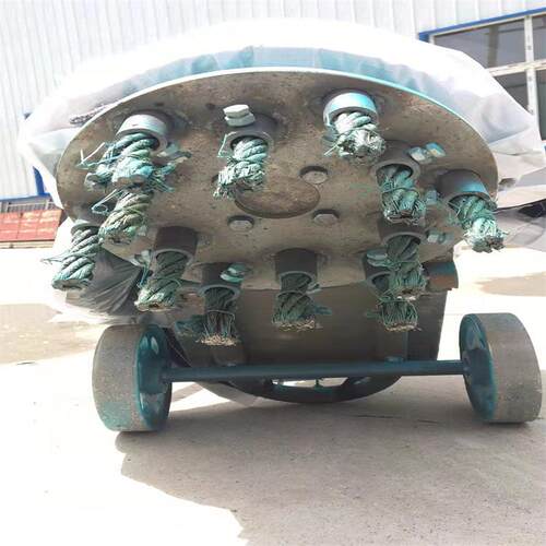 成德钢丝绳清渣机小型钢板地面清渣打磨新型混凝土清渣机