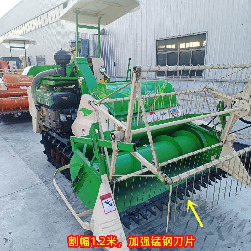 小型用水稻收功割机PEE 型大豆油家菜籽25马力座驾式多能小收割机