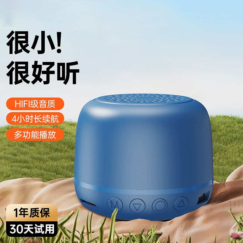 无线蓝牙小音箱便携迷你低音炮大音量收钱提示环绕声马卡龙小音响