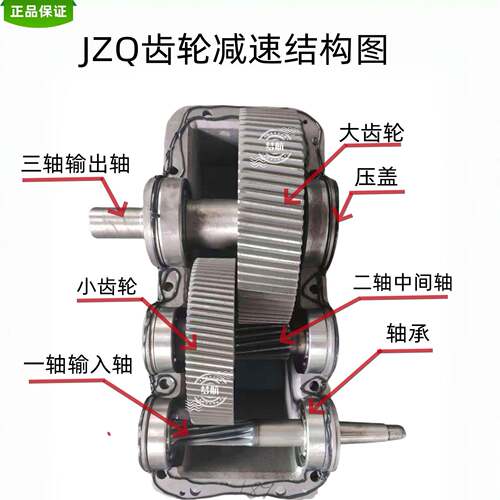 JZQ减速机齿轮配件 工业减速机零件 定制齿轮梦航减速机配件