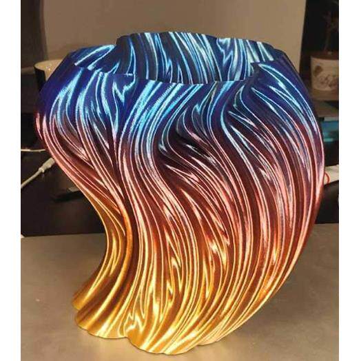 3d印表机耗材 丝绸pla 1.75mm 1kg 金银铜红铜色彷金属高光泽线 线材图片