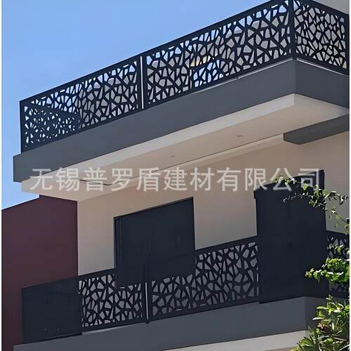 cnc雕花板护栏别墅装饰围墙护栏 镂空阳台切割隔断 户外庭外围栏