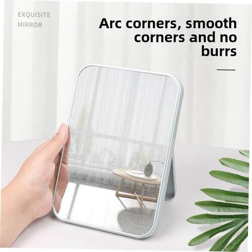 Cosmetic mirror to carry small model mini handheld mirror