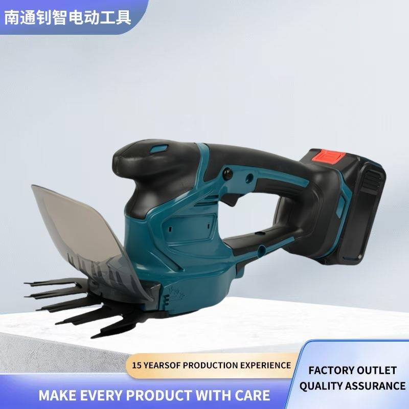 跨境手持割草机两用型茶园绿化修剪机迷你锂电绿篱机外贸绿篱机