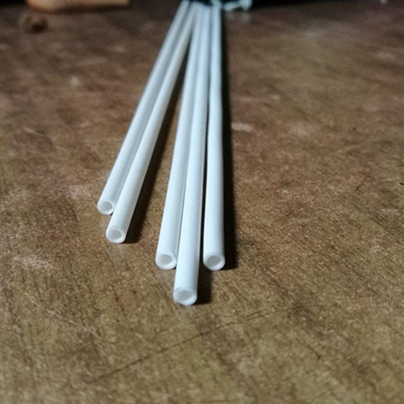 刚玉管1.8*234567810陶瓷管毛细管高温管氧化铝99瓷1.75*0.6加厚