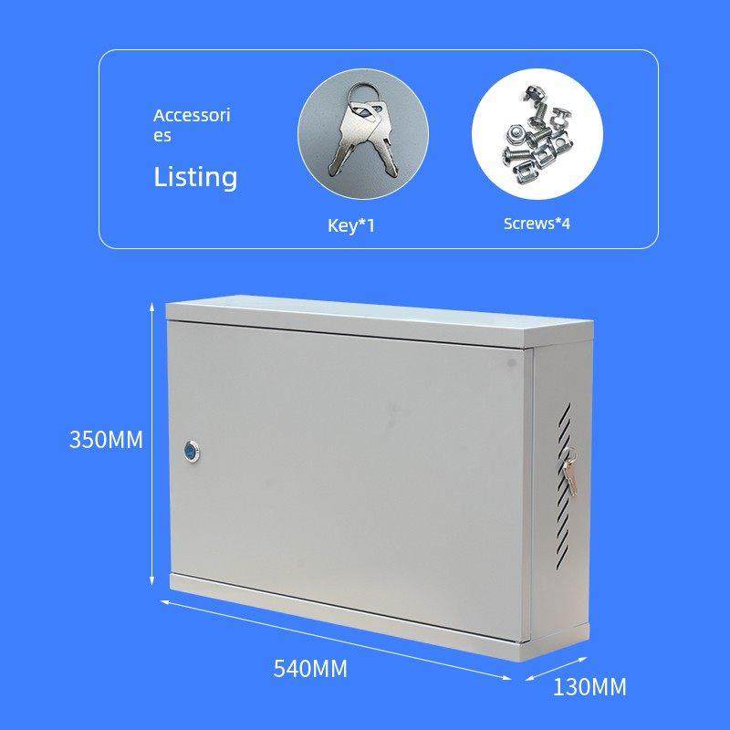 2U网络机柜机房型交换机监控挂墙壁挂式标准型宽带弱电机箱子