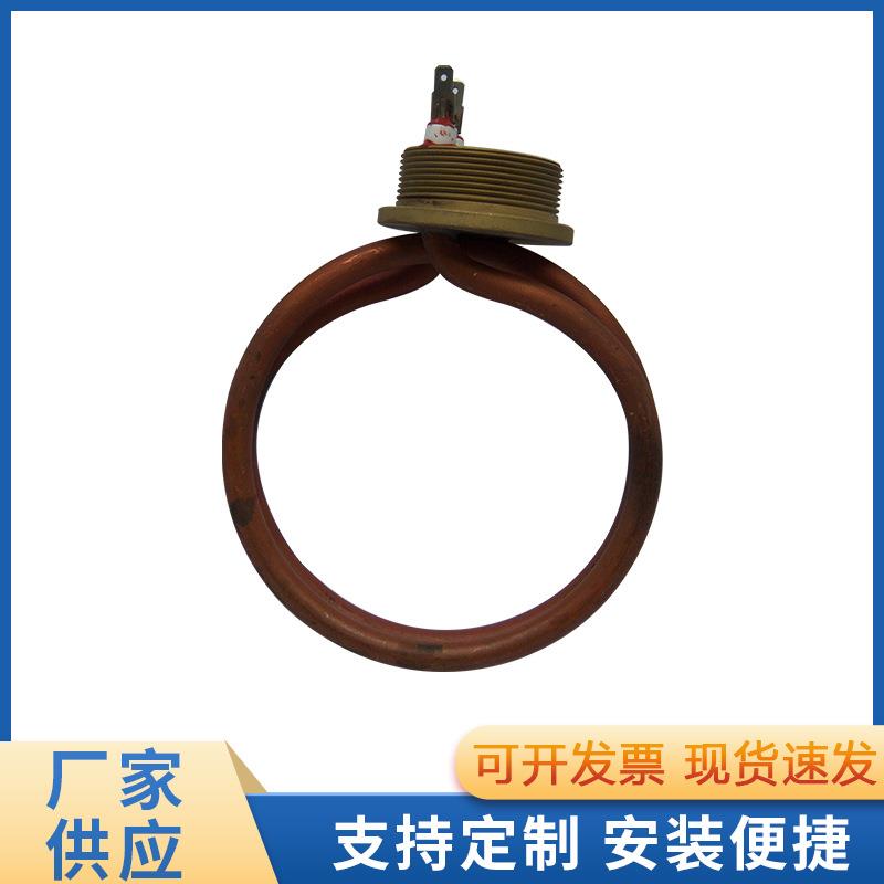 厂家紫铜烧电热管 加热电水壶发热管 温控电烧水管