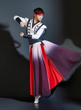 高档新款古典客舞蹈大演出服女装艺考表侠演服饰国风摆裙服舞台装