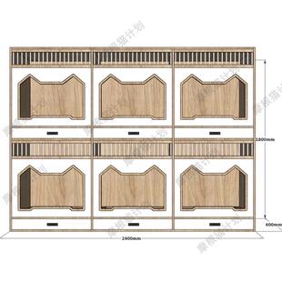狗养柜宠物养店狗柜展示柜小厕所定制 高档斯寄堪纳维亚狗笼豪华