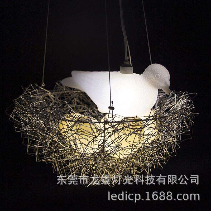 LED鸟巢灯 鸟巢景观灯户外树木装饰灯鸟巢鸟蛋小鸟装饰亮化景观灯
