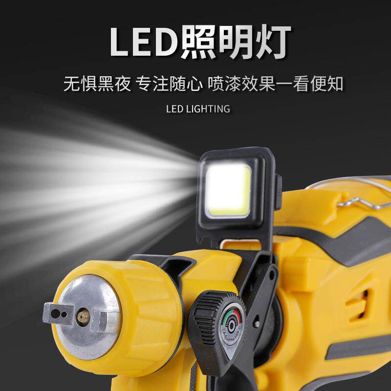 厂家现货高压电486动漆喷枪带动灯led电枪便捷快拆式喷枪喷乳胶漆