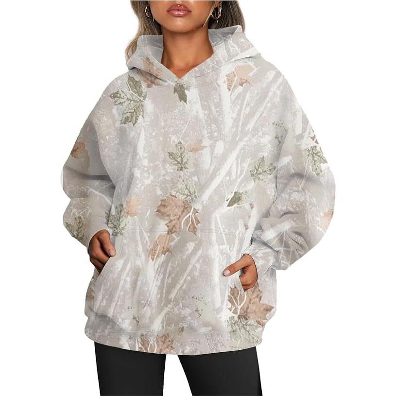 women vintage floral hoodies spring autumn clothes fashion