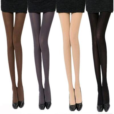Womens Solid High Waist Compression Tights Casual Comfy