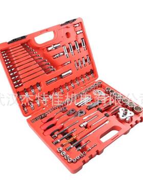 捷科1/2 SK-123SP 123件套系列公英制组套工具SK-121SP 48SP套筒