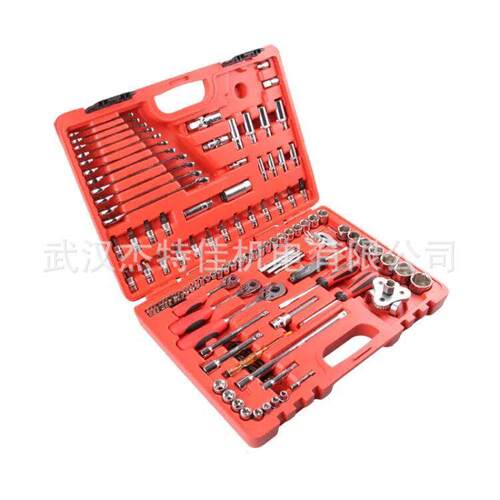 捷科1/2 SK-123SP 123件套系列公英制组套工具SK-121SP 48SP套筒