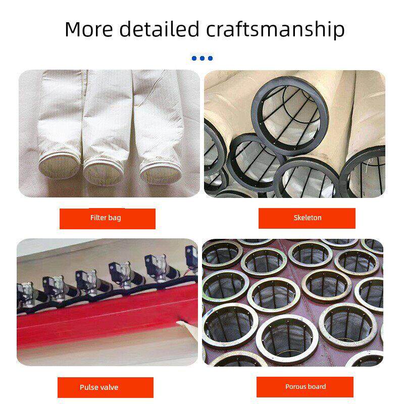 布袋除尘器水泥室顶车间除尘一体化单机防爆中央脉冲布袋除尘器设