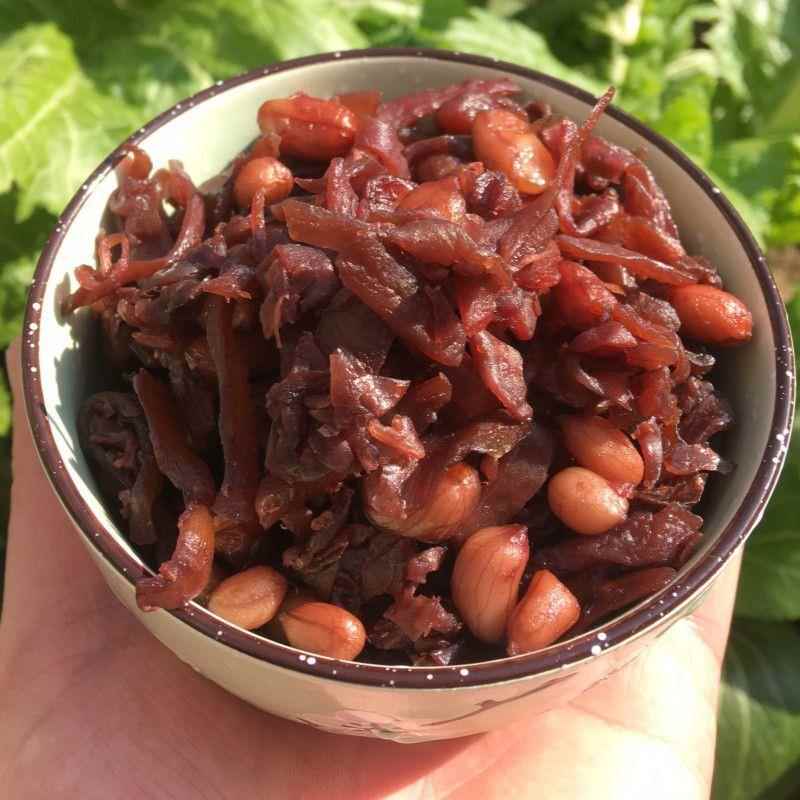 2025新品多味笋丝花生豆袋装即食笋干休闲小零食临安特产250g包邮