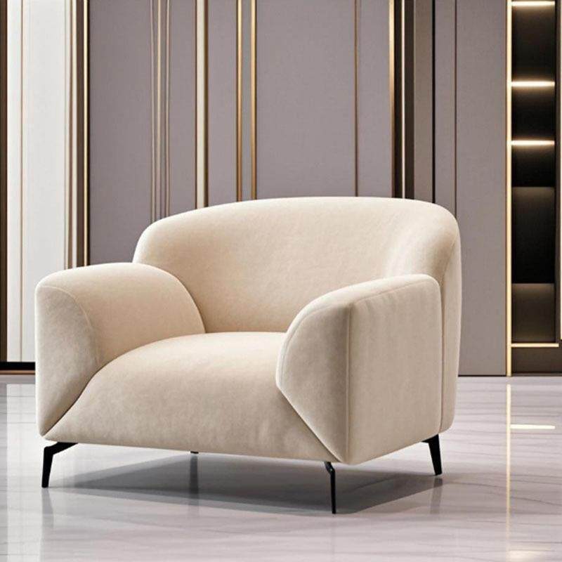 意式轻奢星空旋转扶手椅中古飞翼椅子客厅卧室单人沙发懒人休闲椅