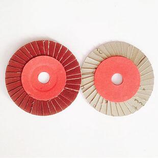 厂货36页花形叶轮砂纸抛光轮砂布轮一箱100片花型叶轮