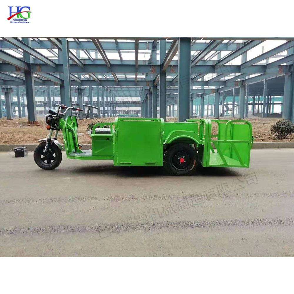 电动三轮垃圾桶运输车 物业小区废物输送车 广场街道挂桶保洁车
